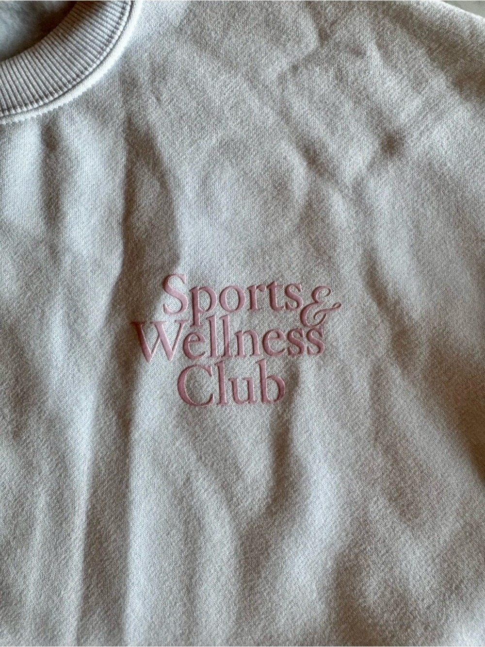 Wilo The Label Sports & Wellness Club Sweatshirt & Biker Shorts Matching Set - Picture 5 of 9